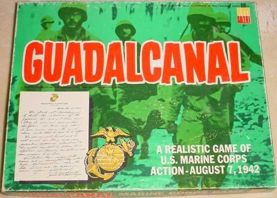 Guadalcanal (1966) Board Game