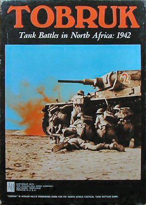 Tobruk: Tank Battles in North Africa 1942 (1975) Board Game