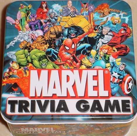 Marvel Trivia Game (2001) Board Game
