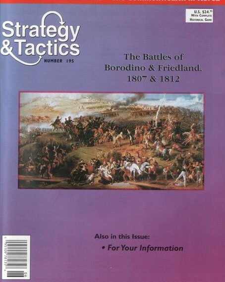 Clash of the Eagles: Borodino & Friedland (1999) Board Game