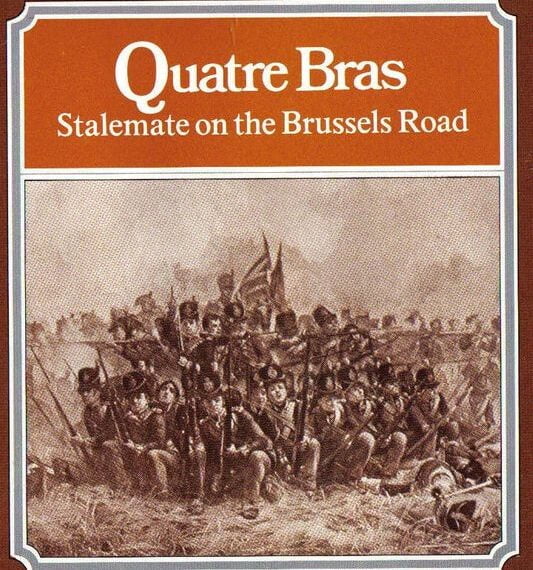 Quatre Bras: Stalemate on the Brussels Road (1976) Board Game