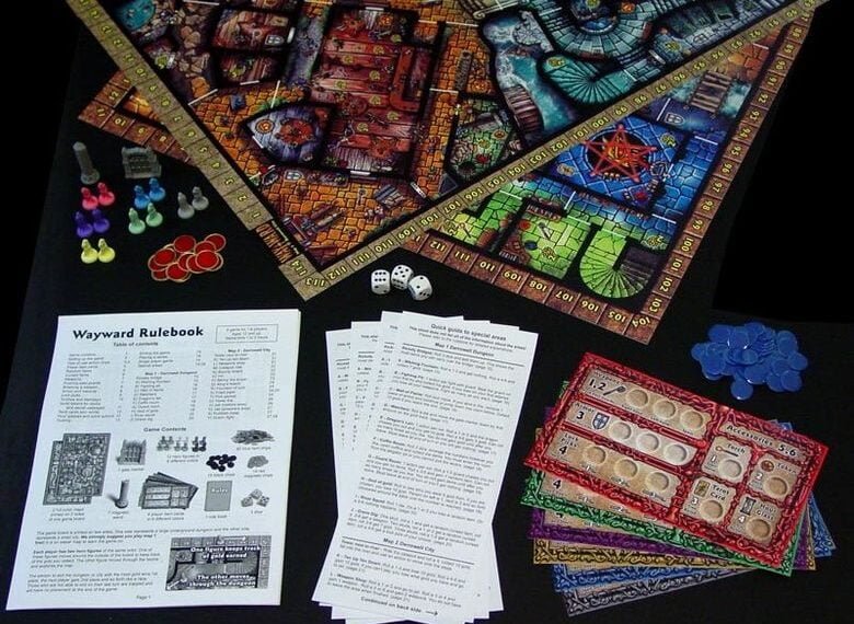 Wayward Board Game (2014) Board Game