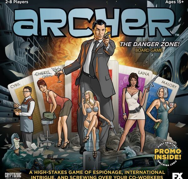 Archer: The Danger Zone! Board Game (2014) Board Game