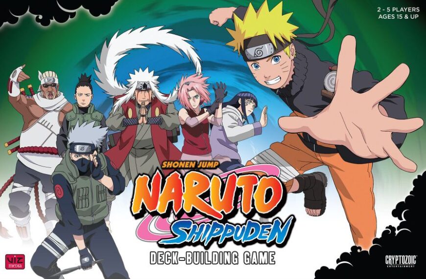 Naruto Shippuden Deck-Building Game (2014) Board Game