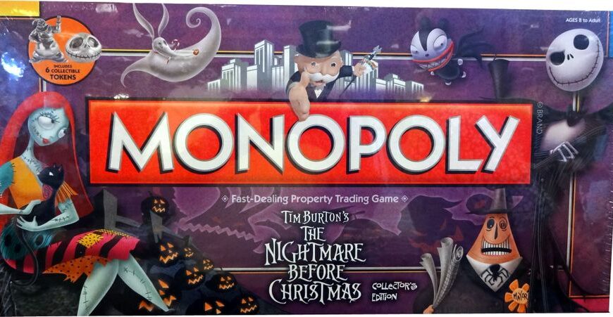 Monopoly: The Nightmare Before Christmas (2009) Board Game