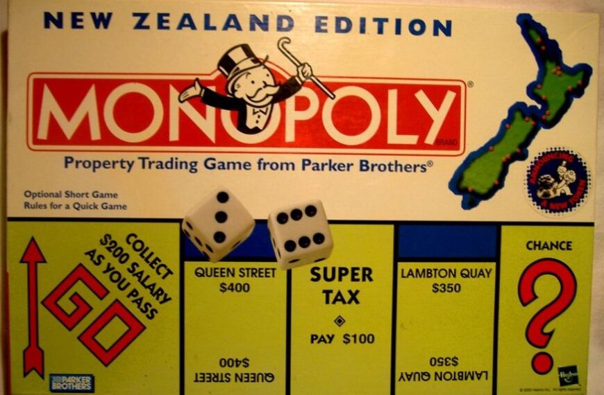 Monopoly: New Zealand (1960) Board Game