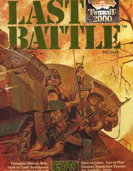 Last Battle: Twilight – 2000 (1989) Board Game
