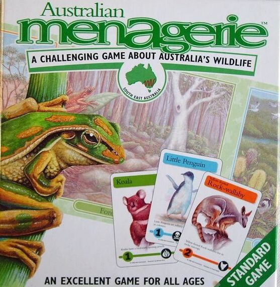 Australian Menagerie (1999) Board Game