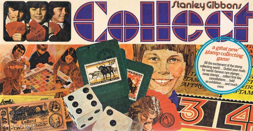 Collect (1972) Board Game