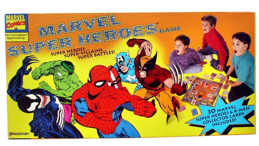 Marvel Super Heroes Game (1992) Board Game