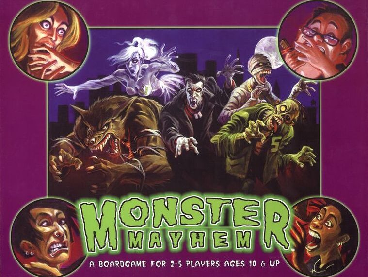 Monster Mayhem (2007) Board Game
