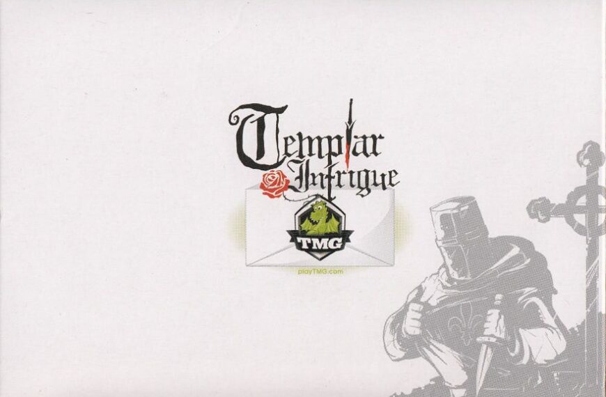 Templar Intrigue (2014) Board Game