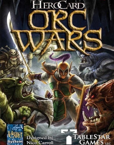 HeroCard Orc Wars (2007) Board Game