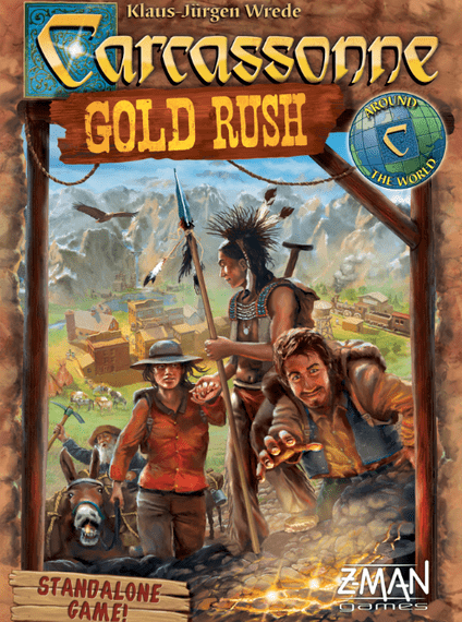 Carcassonne: Gold Rush (2014) Board Game