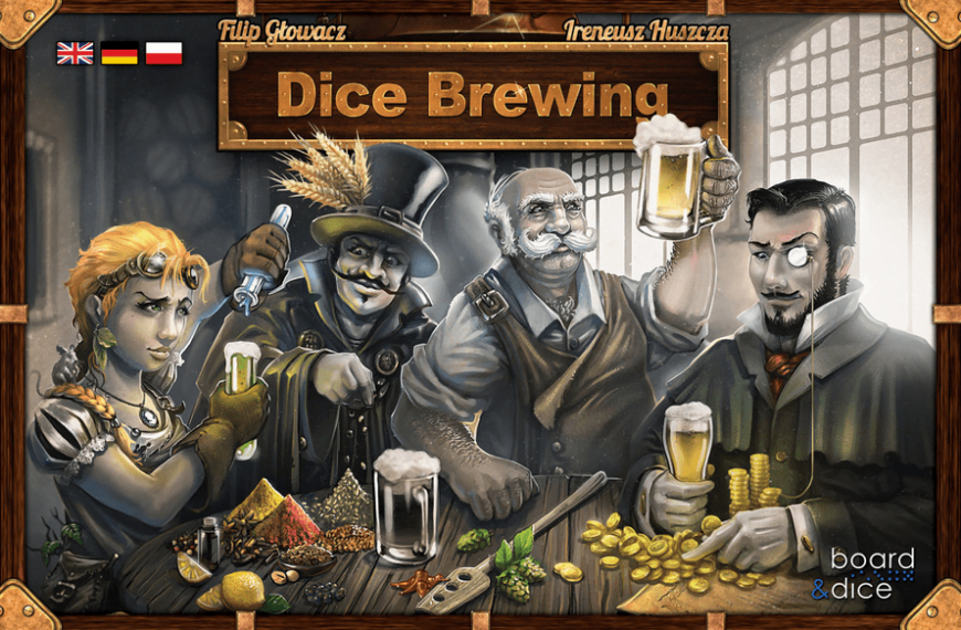 Dice Brewing (2014) Board Game