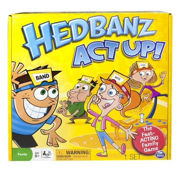Hedbanz Act Up! (2013) Board Game