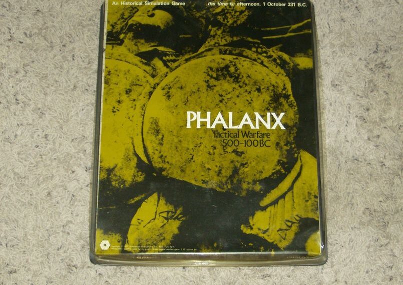 Phalanx: Tactical Warfare 500-100 BC (1971) Board Game