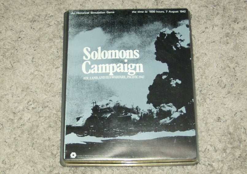 Solomons Campaign: Air, Land, and Sea Warfare, Pacific 1942 (1973) Board Game