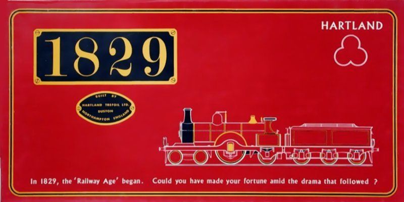 1829 (1974) Board Game