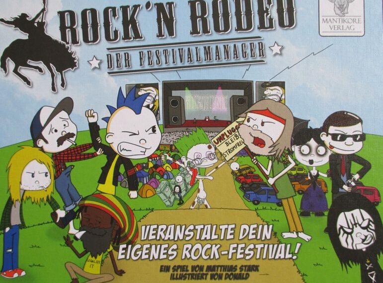 Rock’n Rodeo: Der Festivalmanager (2014) Board Game