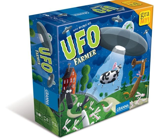 UFO Farmer (2014) Board Game