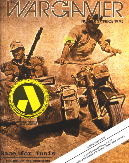 Race For Tunis (1986) Board Game