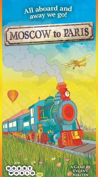 Moscow to Paris (2014) Board Game