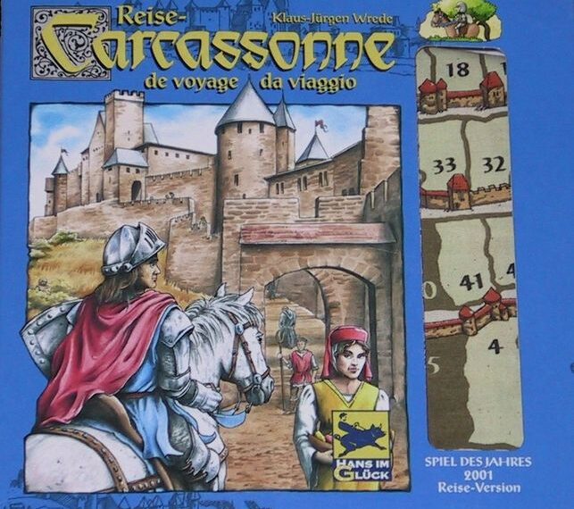 Travel Carcassonne (2007) Board Game