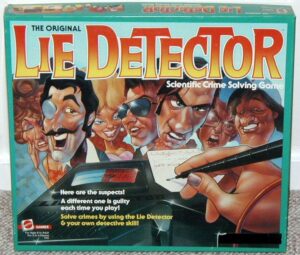 Lie Detector (1960) Board Game