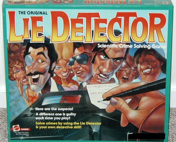 Lie Detector (1960) Board Game