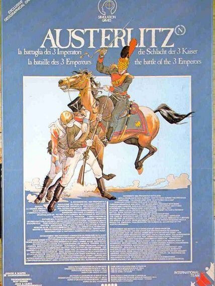 Austerlitz: The Battle of the 3 Emperors (1981) Board Game
