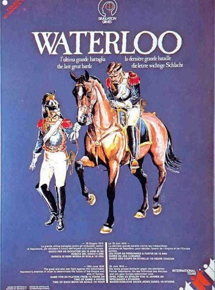 Waterloo: The Last Great Battle (1981) Board Game