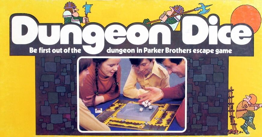 Dungeon Dice (1977) Board Game