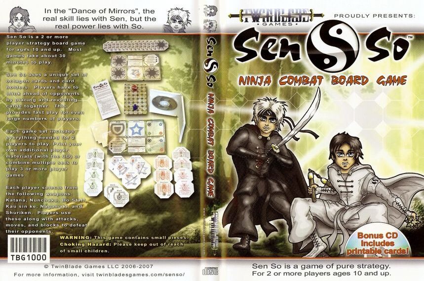 Ninja Sen So (2007) Board Game