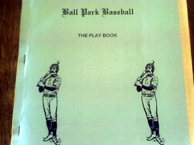 Ball Park Baseball (1971) Board Game
