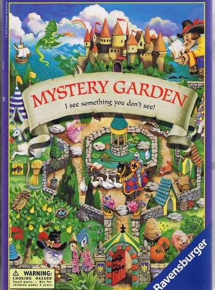 Mystery Garden (1989) Board Game