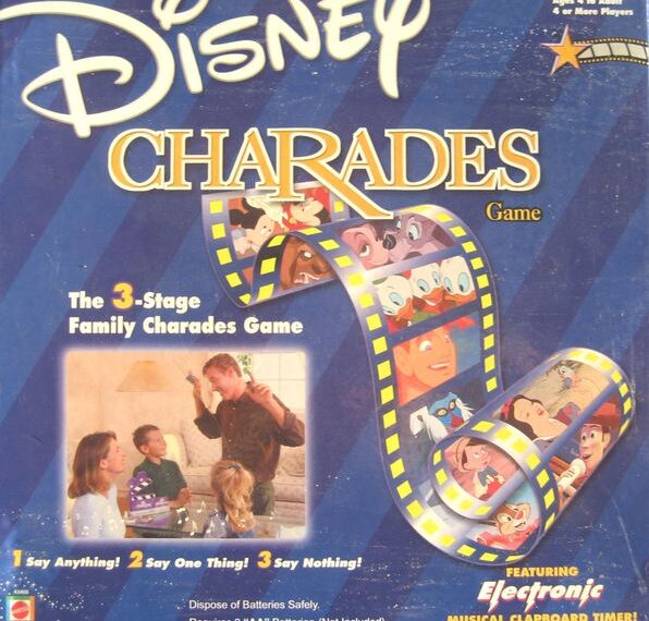 Disney Charades Game (1999) Board Game