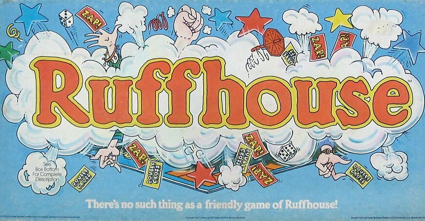 Ruffhouse (1980) Board Game