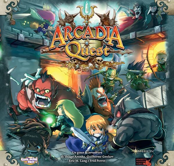 Arcadia Quest (2014) Board Game
