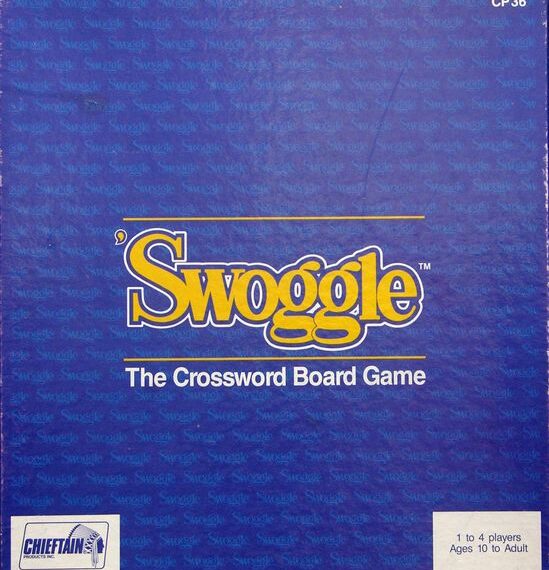 Swoggle (1986) Board Game