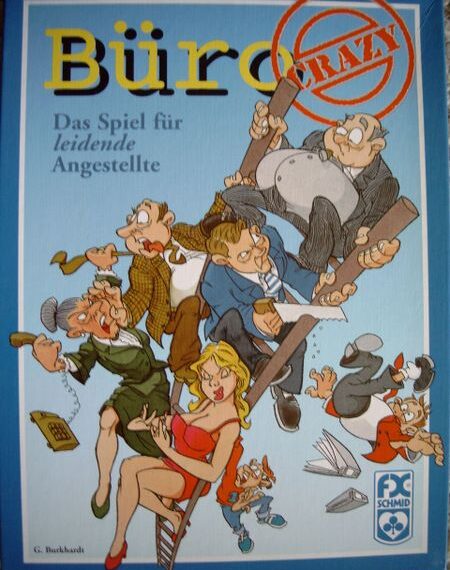Büro Crazy (1997) Board Game