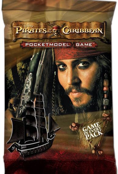 Pirates of the Caribbean PocketModel Game (2007) Board Game