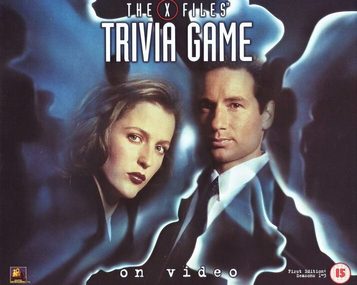 The X-Files Trivia Game (1997) Board Game