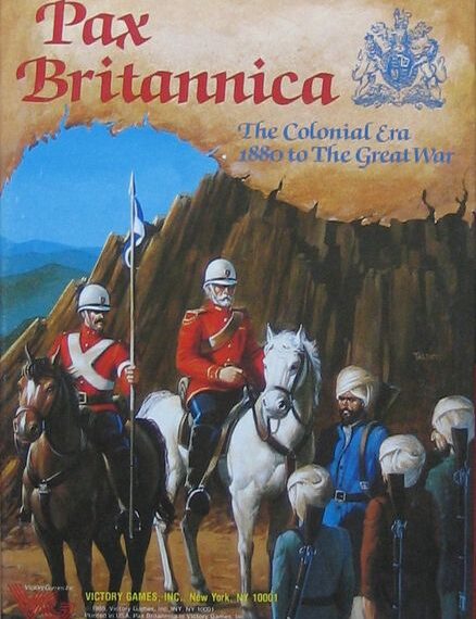 Pax Britannica: The Colonial Era 1880 to the Great War (1985) Board Game