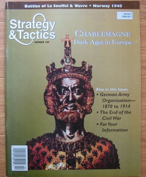 Charlemagne: Dark Ages in Europe (1998) Board Game