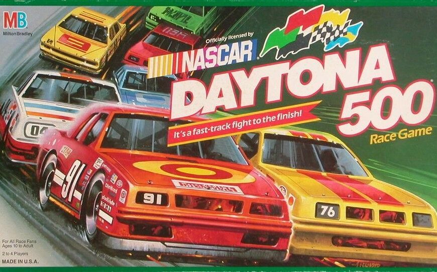 Daytona 500 (1990) Board Game