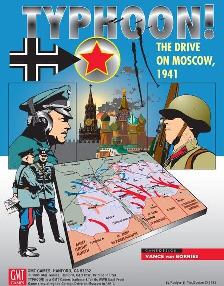 Typhoon! The Drive on Moscow, 1941 (1995) Board Game