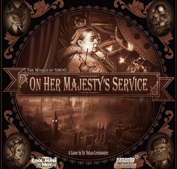 The World of Smog: On Her Majesty’s Service (2015) Board Game