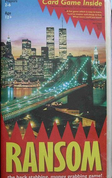 Ransom (1994) Board Game