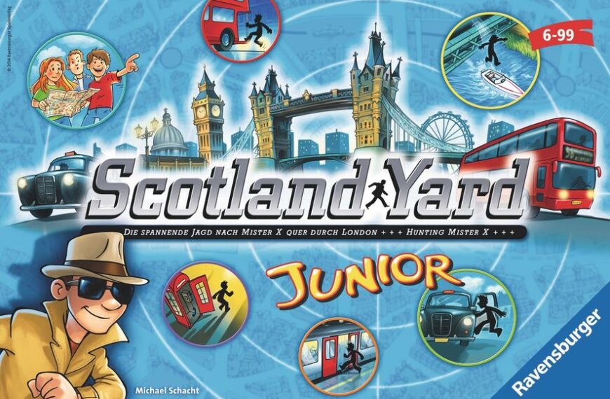 Scotland Yard Junior (2014) Board Game